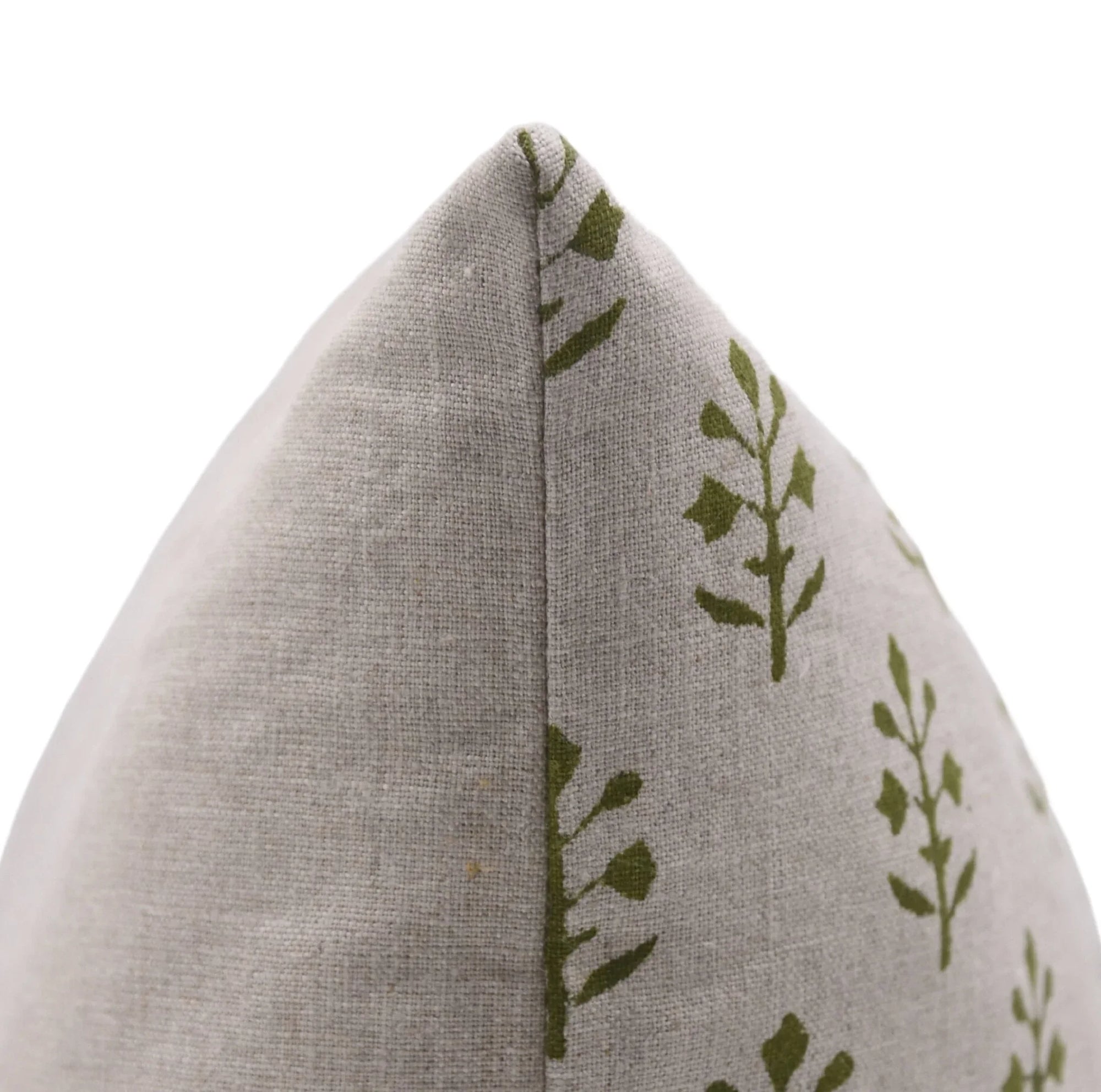 Square/Lumber block print pillow cover- pure linen- JAISALMER - Fabdivine