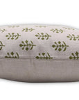 Square/Lumber block print pillow cover- pure linen- JAISALMER - Fabdivine