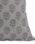 Hand Block Print pure linen designer pillow cover- ROHINI - Fabdivine
