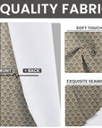 Room Darkening Floral Blackout Curtain - Thick Linen Drapery with Hand Block Print Design - Juju