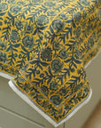 Cotton block print bedsheet, floral handprinted natural king size bedspreads, floral cotton pillow cover set, decorative cotton bedding, bohemian décor, farmhouse cotton bedding.