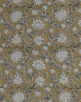 Thick Linen Bohemian Block Printed Roman Valance - Aradhana