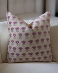 Handmade Floral Printed Home Decor Kohinoor Pink Throw Cushions Cover