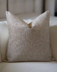 Square/Lumber Block Printed Pillow Cover - Thick/Heavy Linen - Vishv Jaal