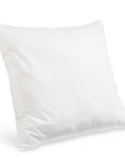 Simple white pillow insert, soft and cozy.