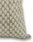 Green & Beige Pillow Cover | PINKCITY JAAL - Fabdivine