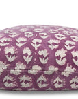 Block print Pillow cover for sofa, couch or bed- thick cotton- SUPERSTAR - Fabdivine