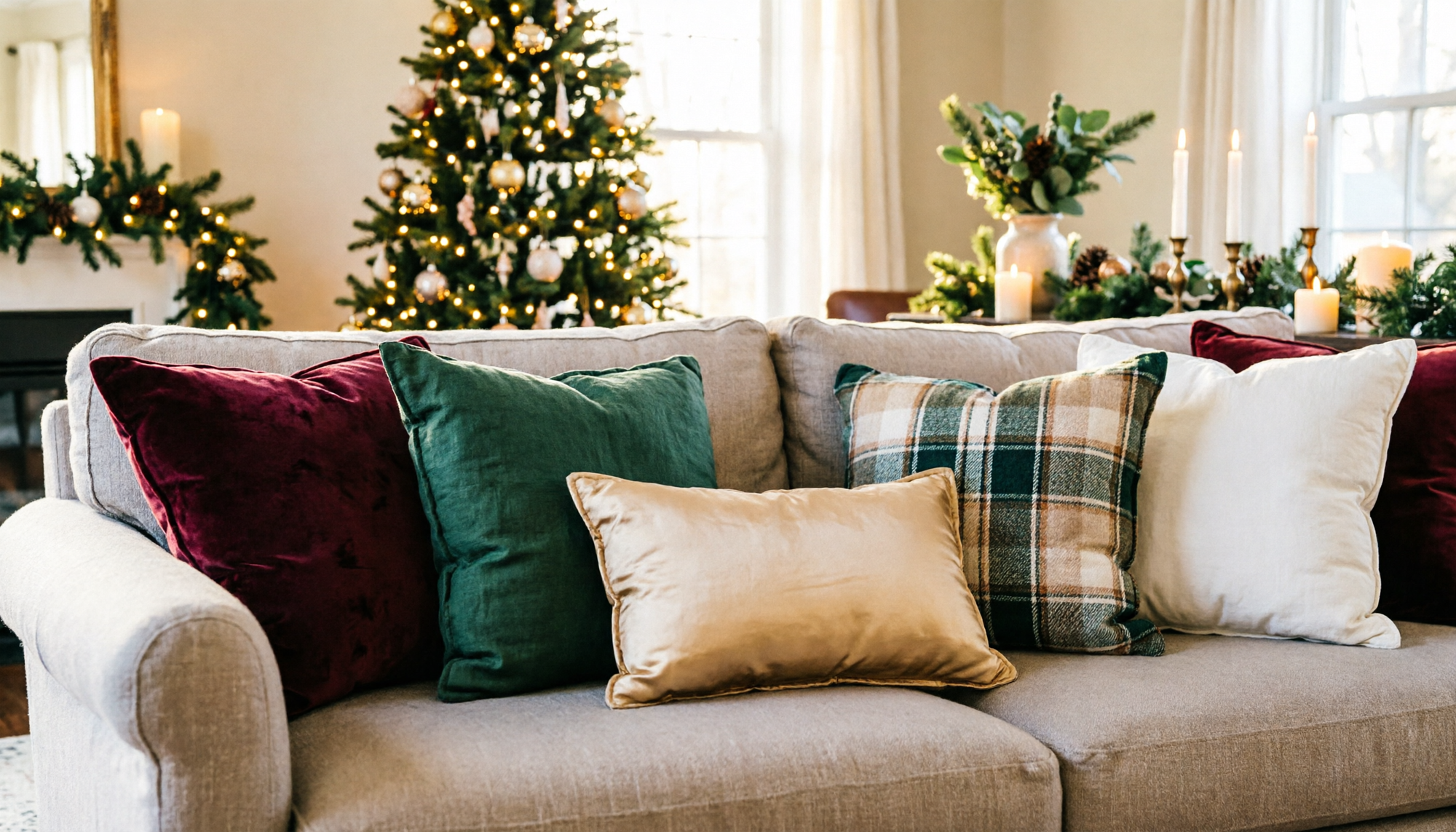 Glow Up Your Holiday: New Xmas Pillow Hacks