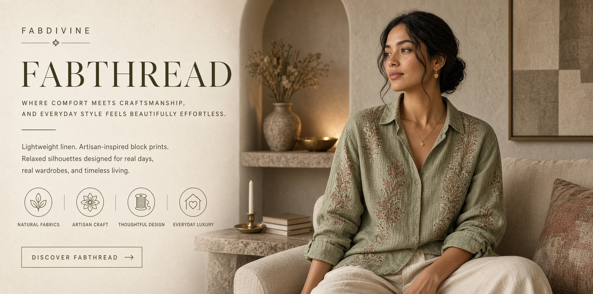 The Fabdivine Family Grows: Meet Fabthread – Your New Go-To for Chic Linen Wear