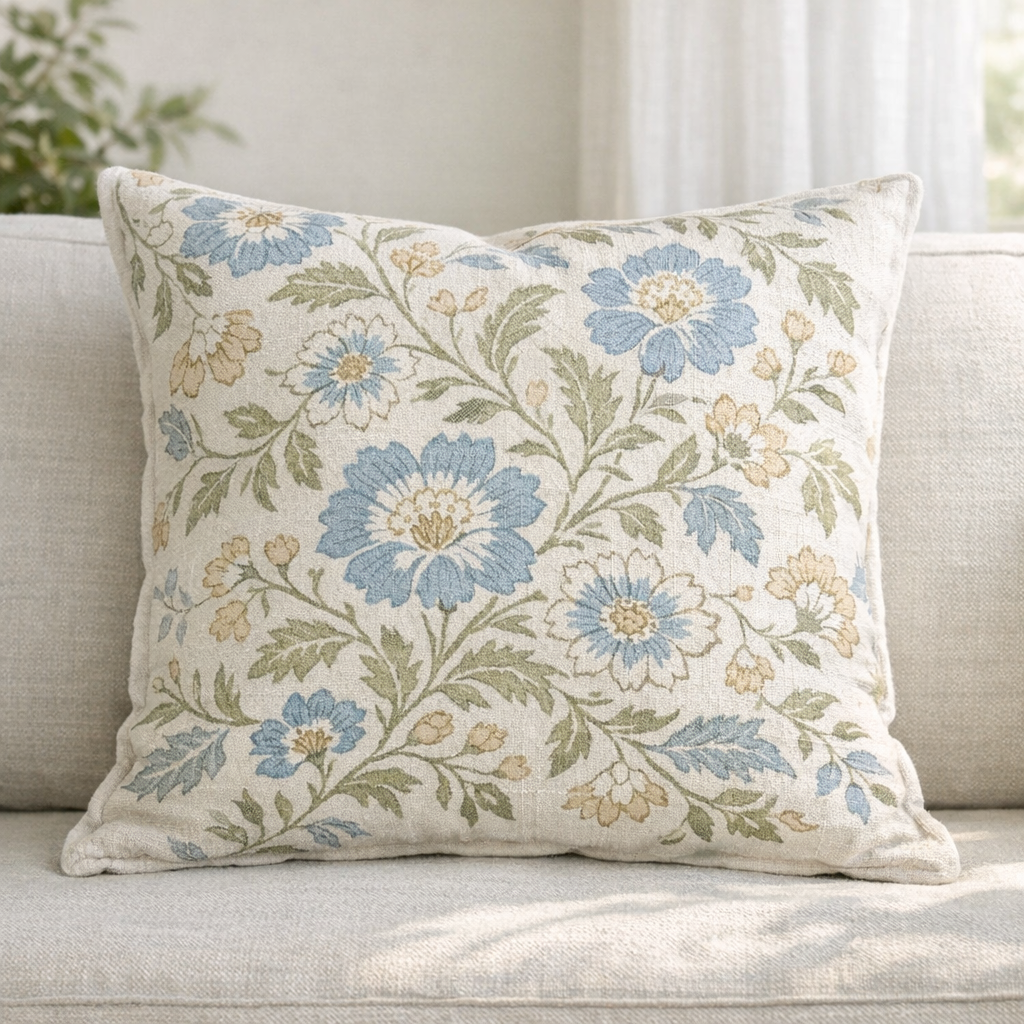 Discover Stunning Block Print Pillow Covers on Fabdivine's Summer Sale
