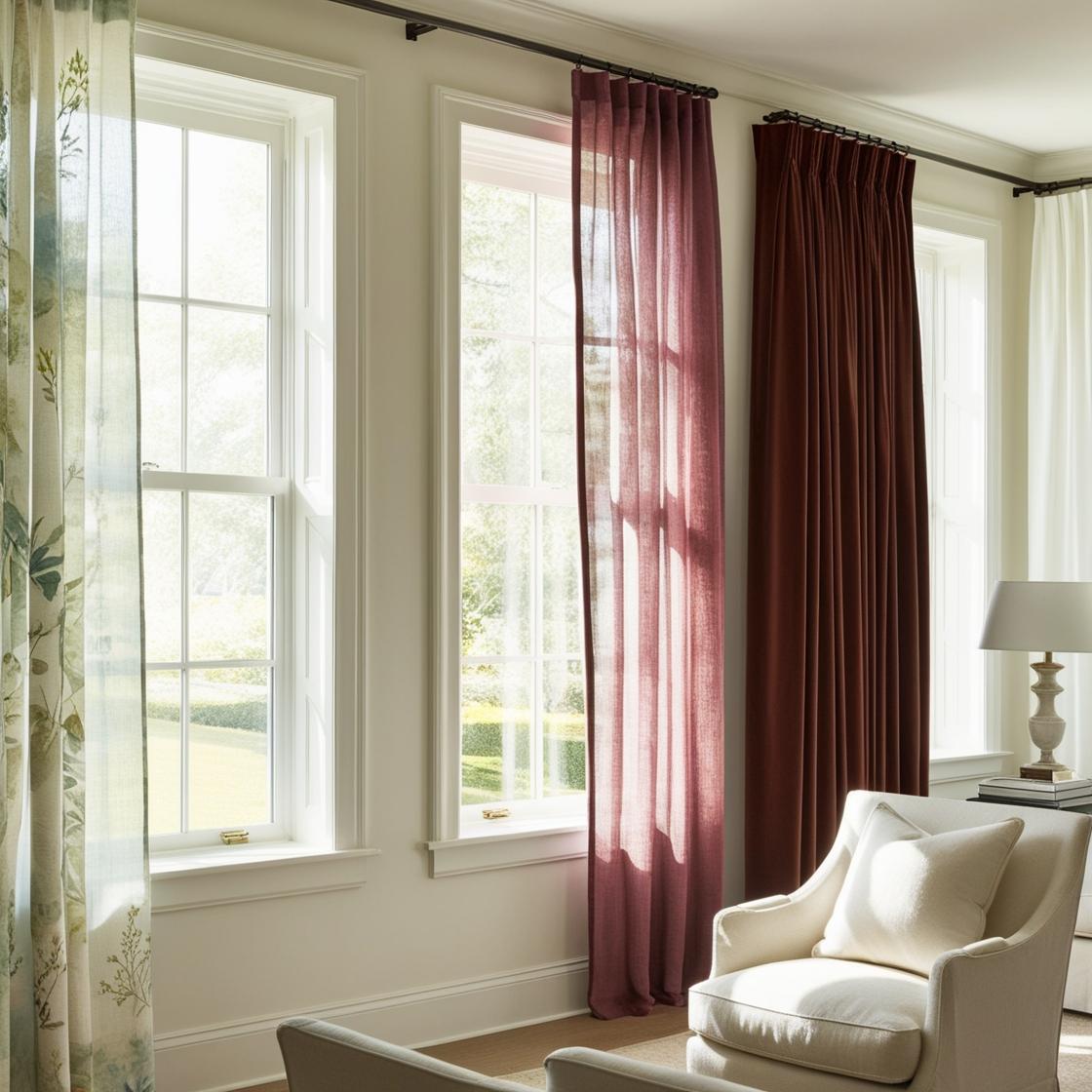 Design an inviting indoor living space that blends seamlessly with nature, blurring the lines between outdoors and indoors. 