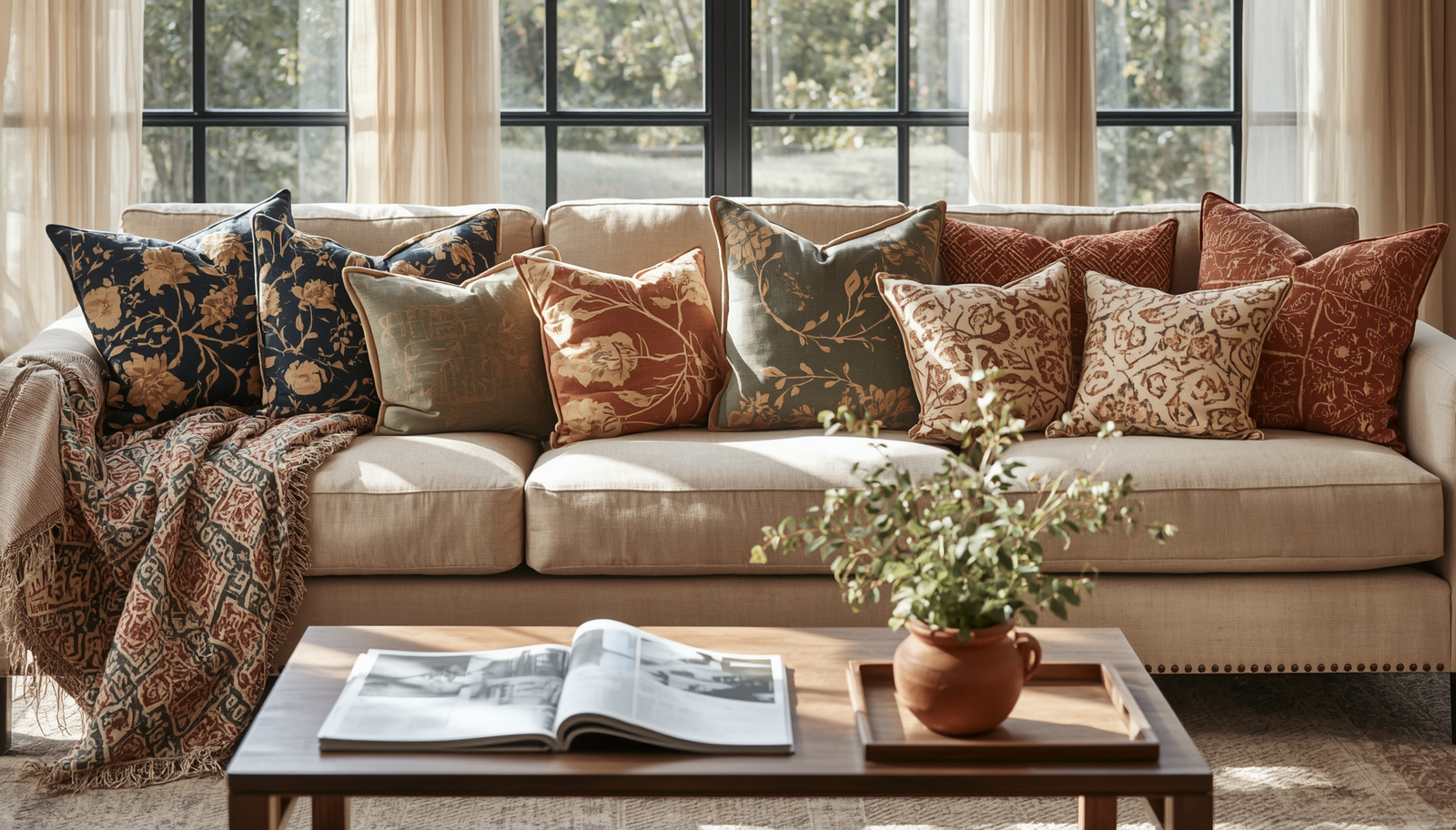 10 Gorgeous Block Print Pillow Cover Designs to Transform Your Home