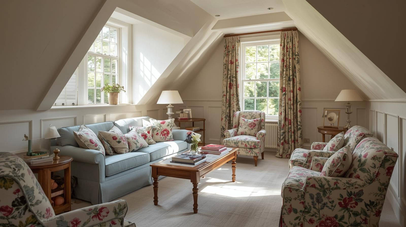 How To Mix And Match Curtains & Cushions For A Cozy Living Room