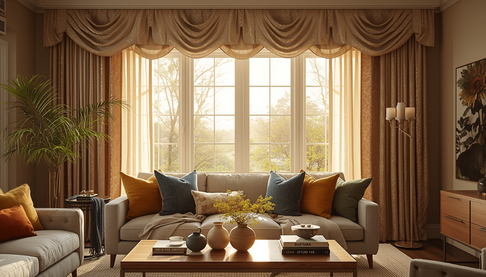 Unlock the Magic of Valance Curtains: USA’s Latest Decor Obsession