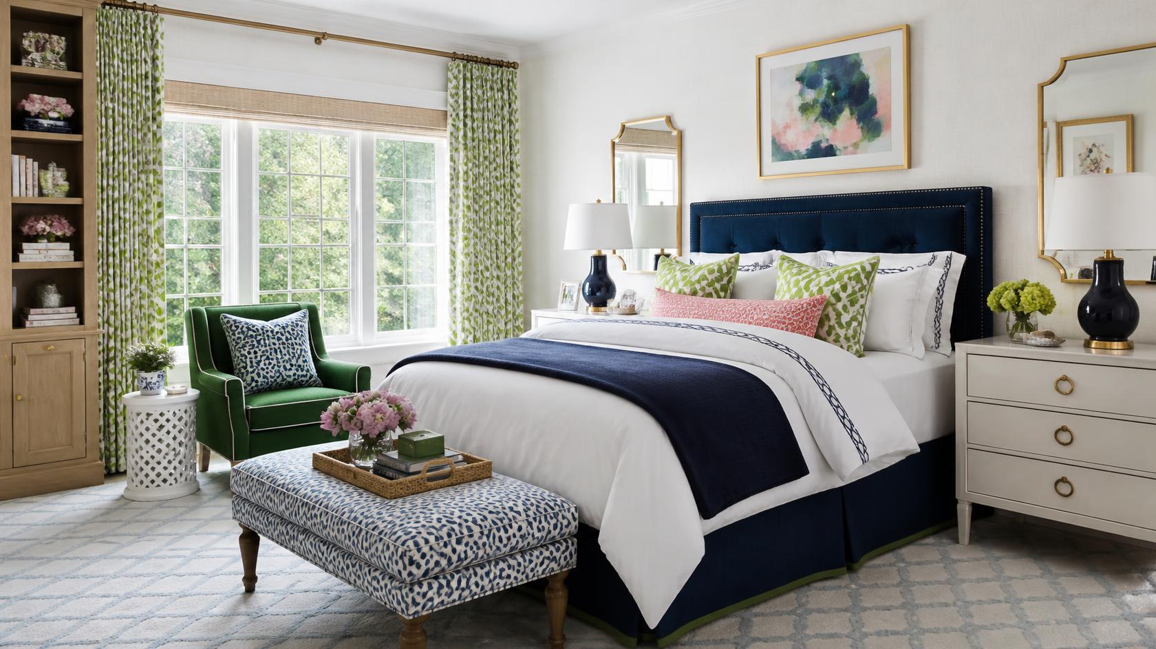 11 Preppy Bedroom Ideas To Create A Space That’s Energetic Yet Elevated