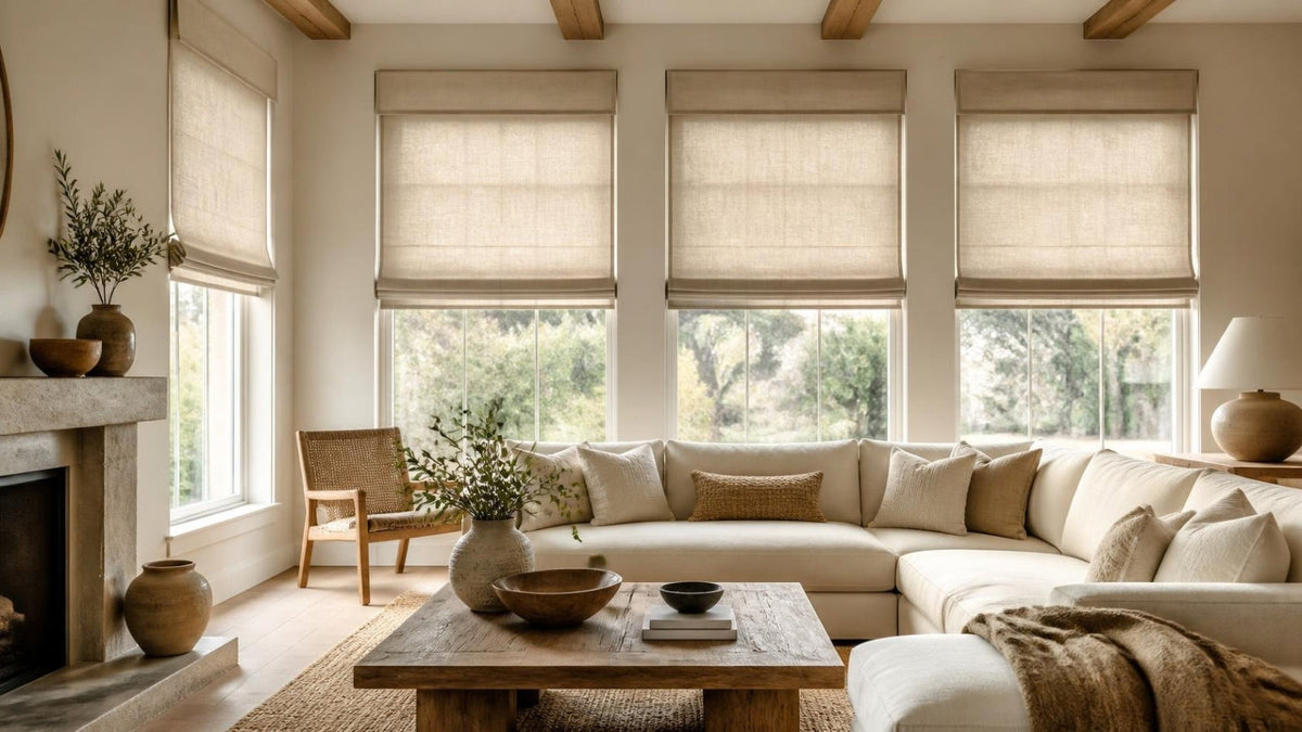 Cordless Roman Shades: A Cleaner, More Flexible Way to Dress Your Windows