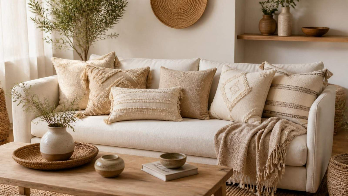 Cotton Pillow Covers: A Guide to Incorporating Boho Chic into Your Home
