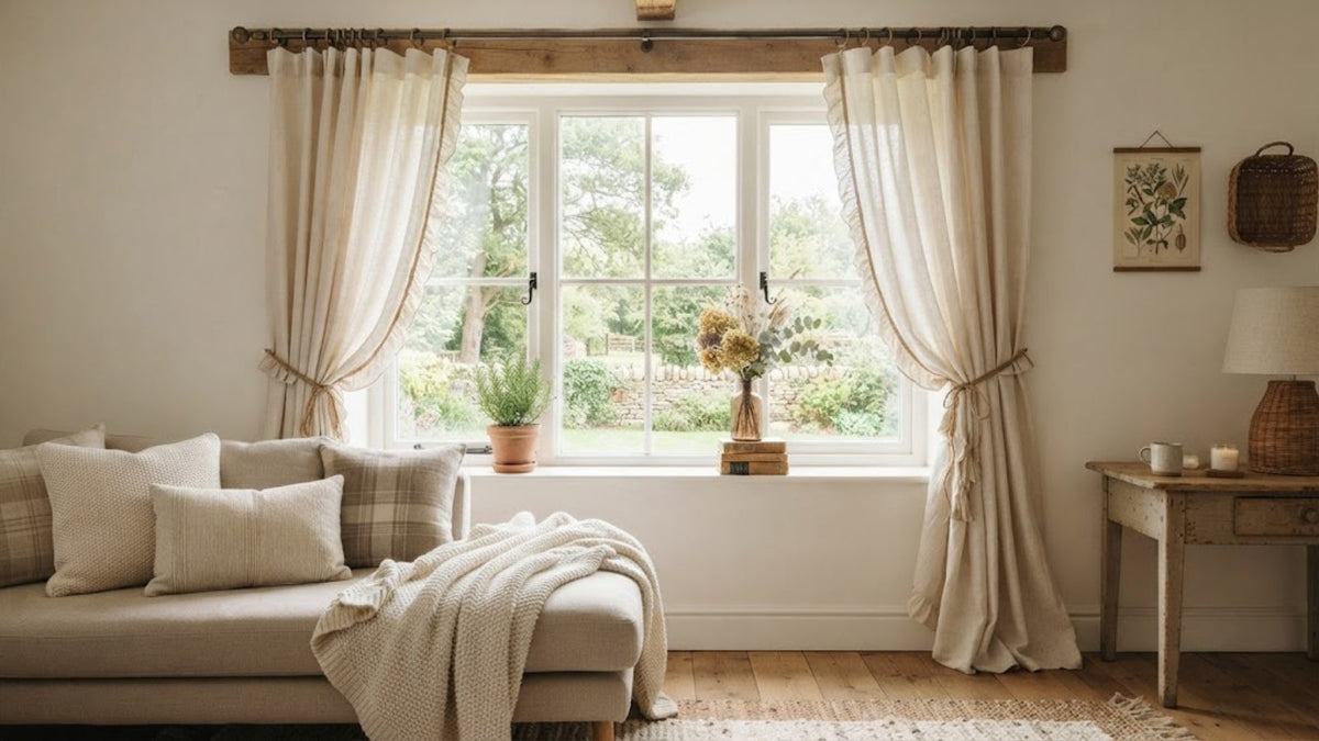 Farmhouse Curtains: Simple Ways to Bring Warmth and Character to Your Home