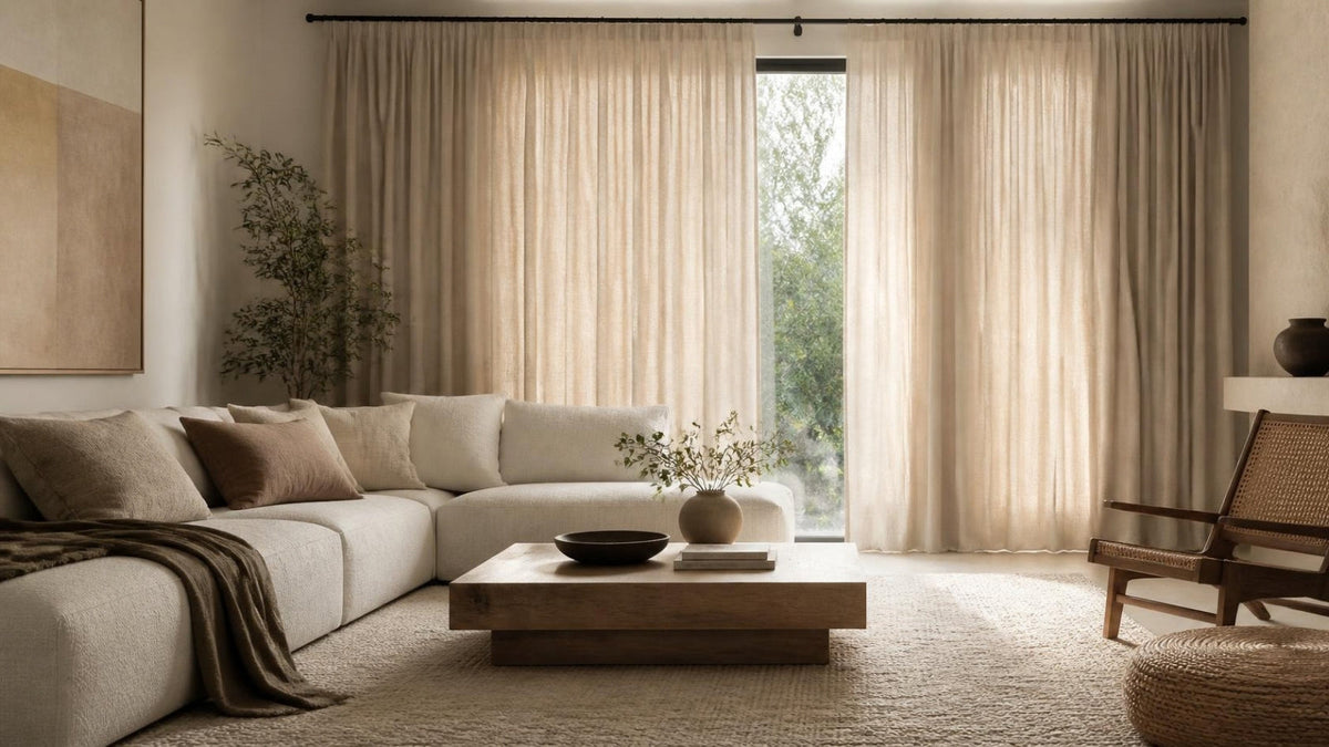 Linen Blackout Curtains: A Softer Way to Make Your Home More Comfortable