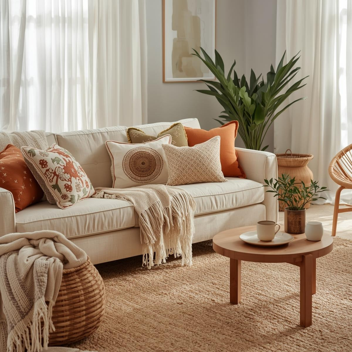 A Guide to Adding Boho Throw Pillows to Your Home Decor
