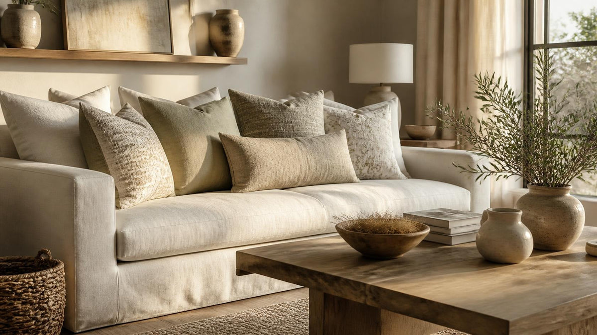 Neutral Pillow Covers: The Heartbeat of American Homes