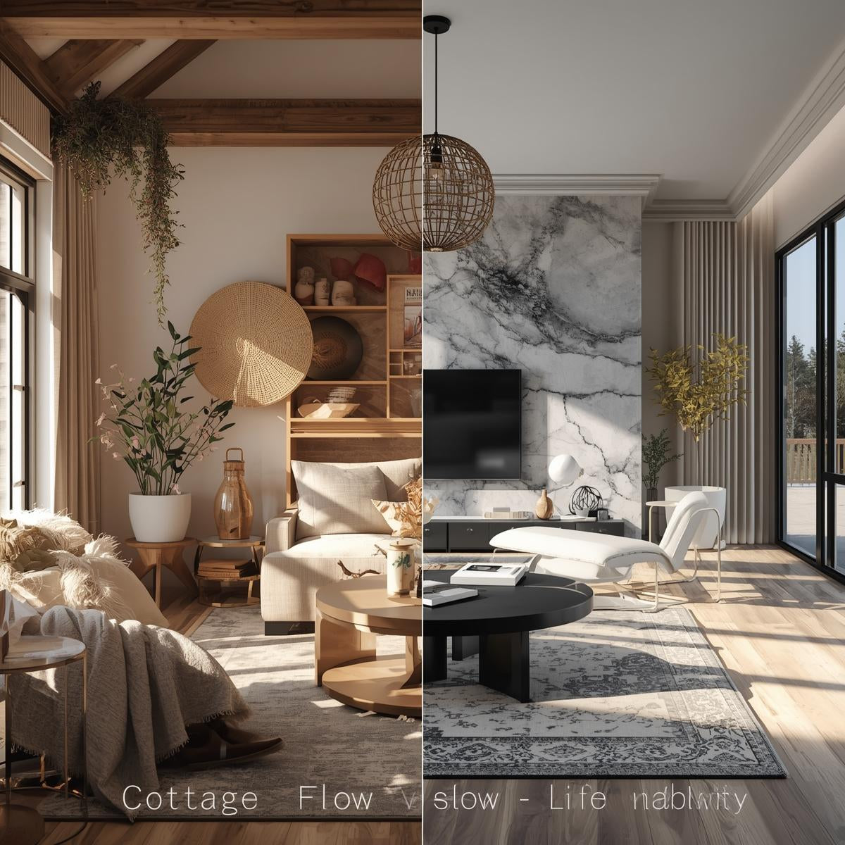 Cottage Flow vs. City Glow: Mix & Match 2026 Decor Dualities