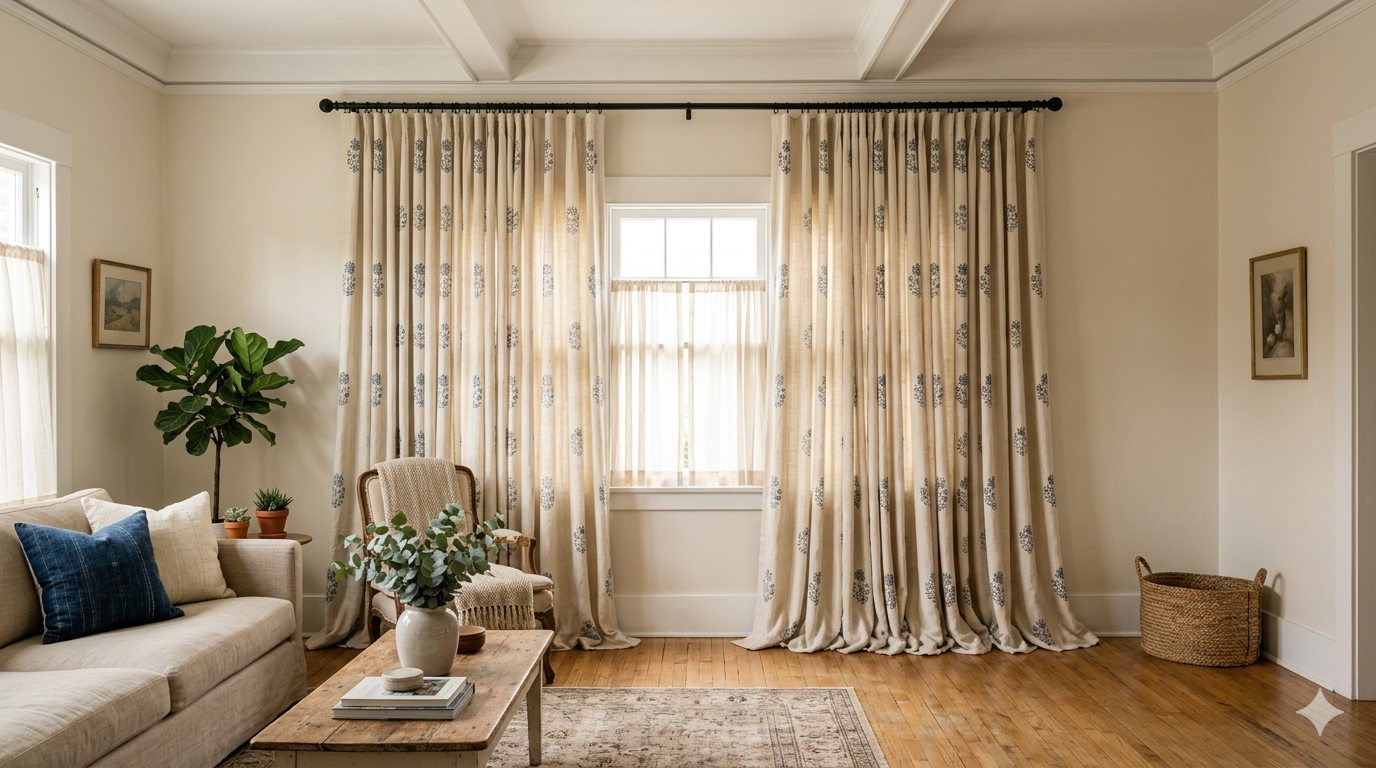 Curtains for Small Windows: 12 Tricks That Make Them Look Bigger, Brighter & Expensive