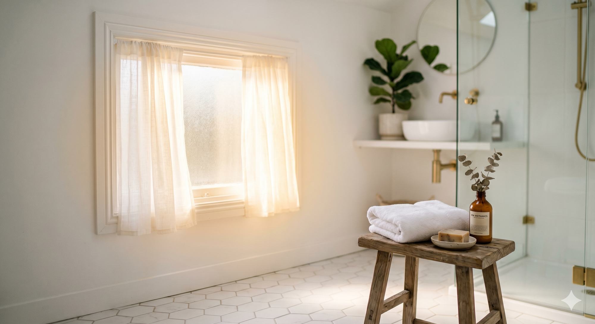 11 Stunning Small Bathroom Curtains That Add Instant Privacy and Style