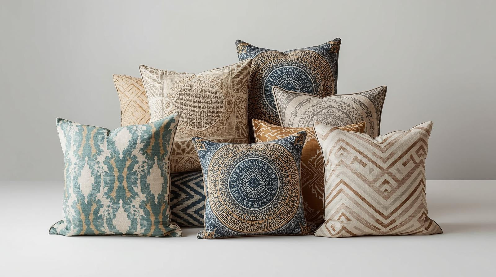 Mixing Aesthetic Pillow Covers for Modernized Traditional Home Decor