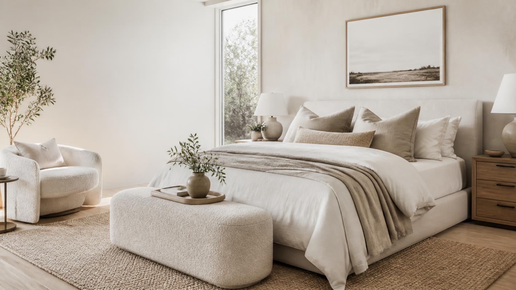 7 Modern Neutral Bedroom Trends Everyone in the USA Is Talking About!