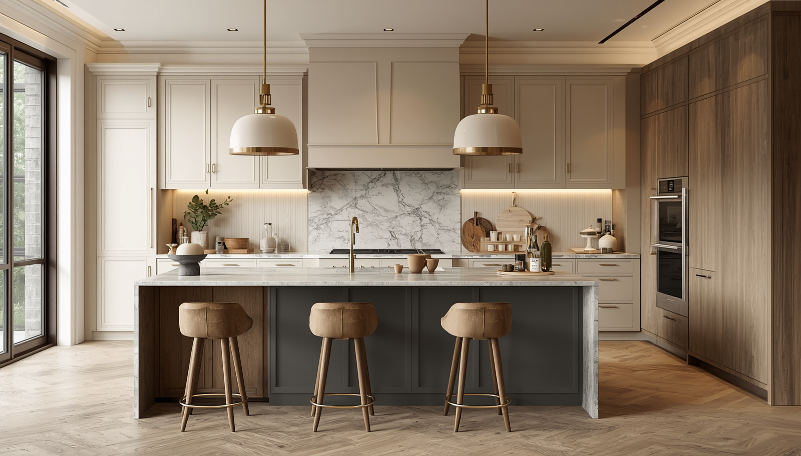 Find the Perfect Fit: Fabdivine’s Custom Roman Shades for Kitchens