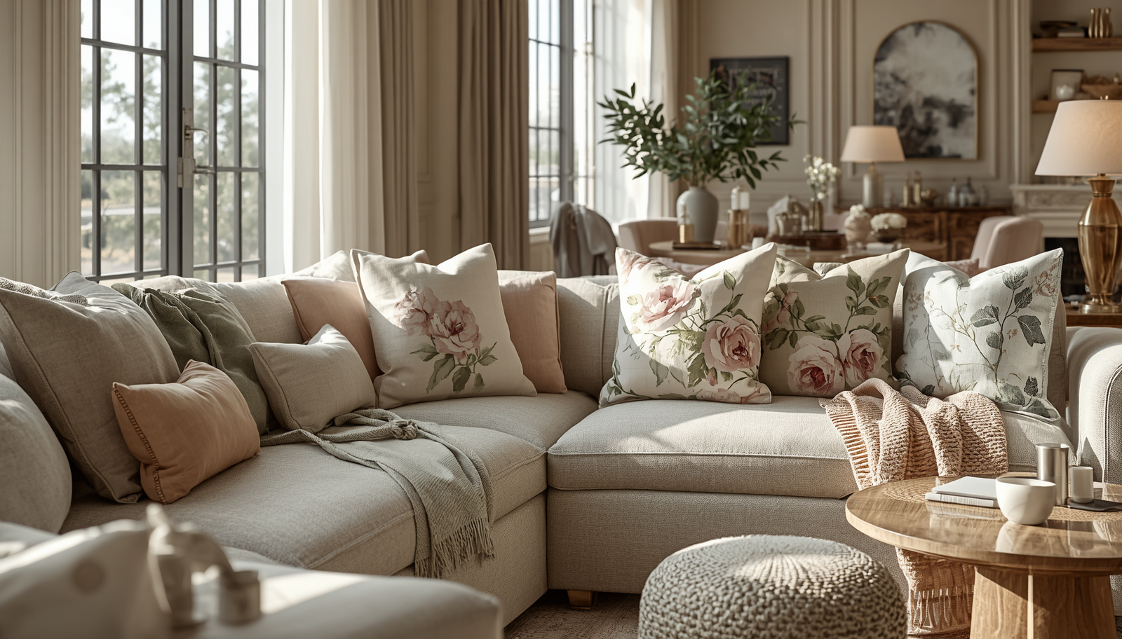 USA Floral Pillow Covers That Awaken Rooms with Magic You Can Feel