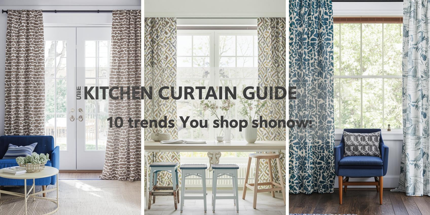 The 2026 USA Kitchen Curtain Guide: 10 Trends You Can Shop Now