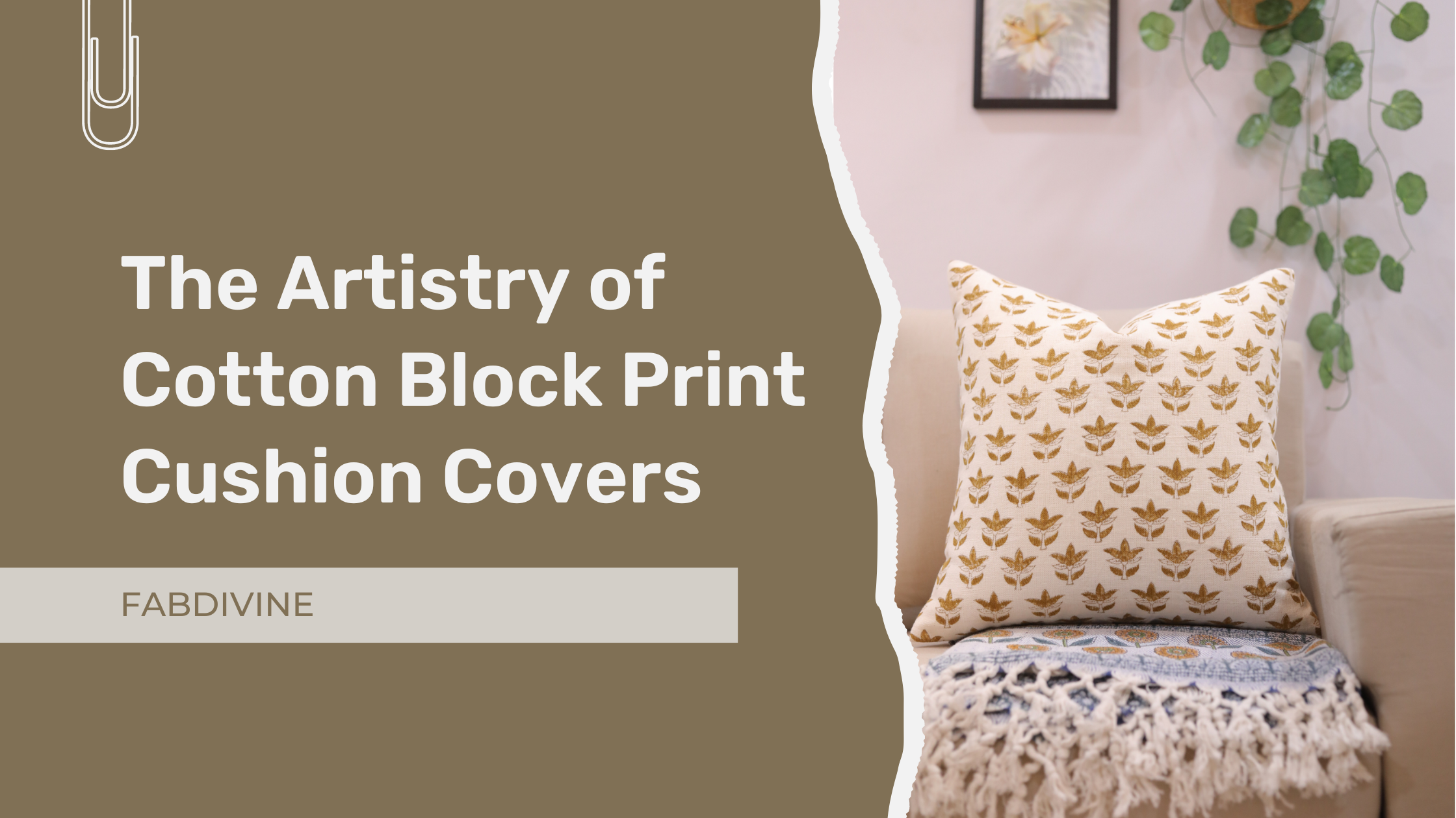 The Artistry of Cotton Block Print Cushion Covers: Unveiling Exquisite Textile Masterpieces