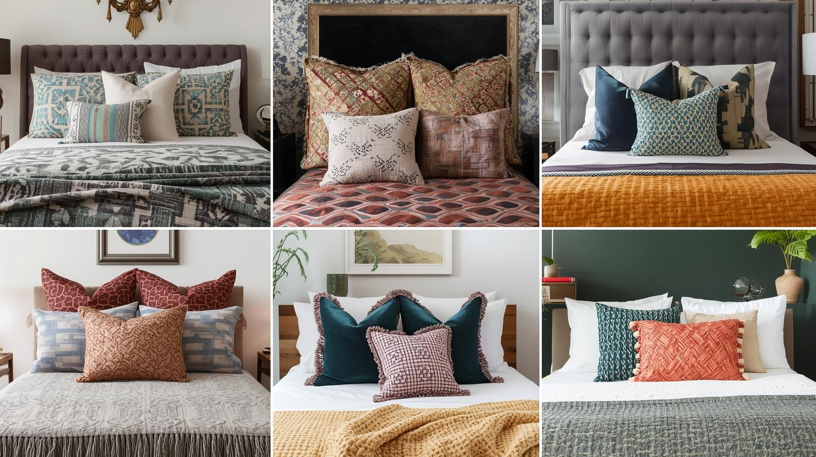 USA’s Vintage Throw Pillows Are Back—5 Bed Styling Layouts That Work