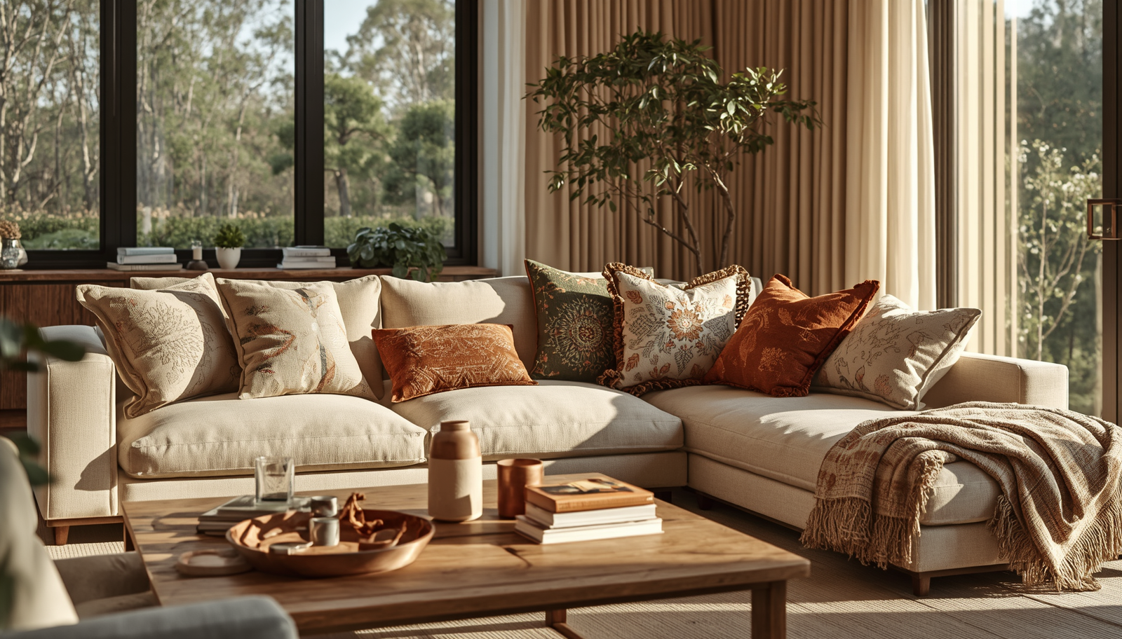 The Ultimate Guide to Styling Your Living Space with Boho Pillow Covers