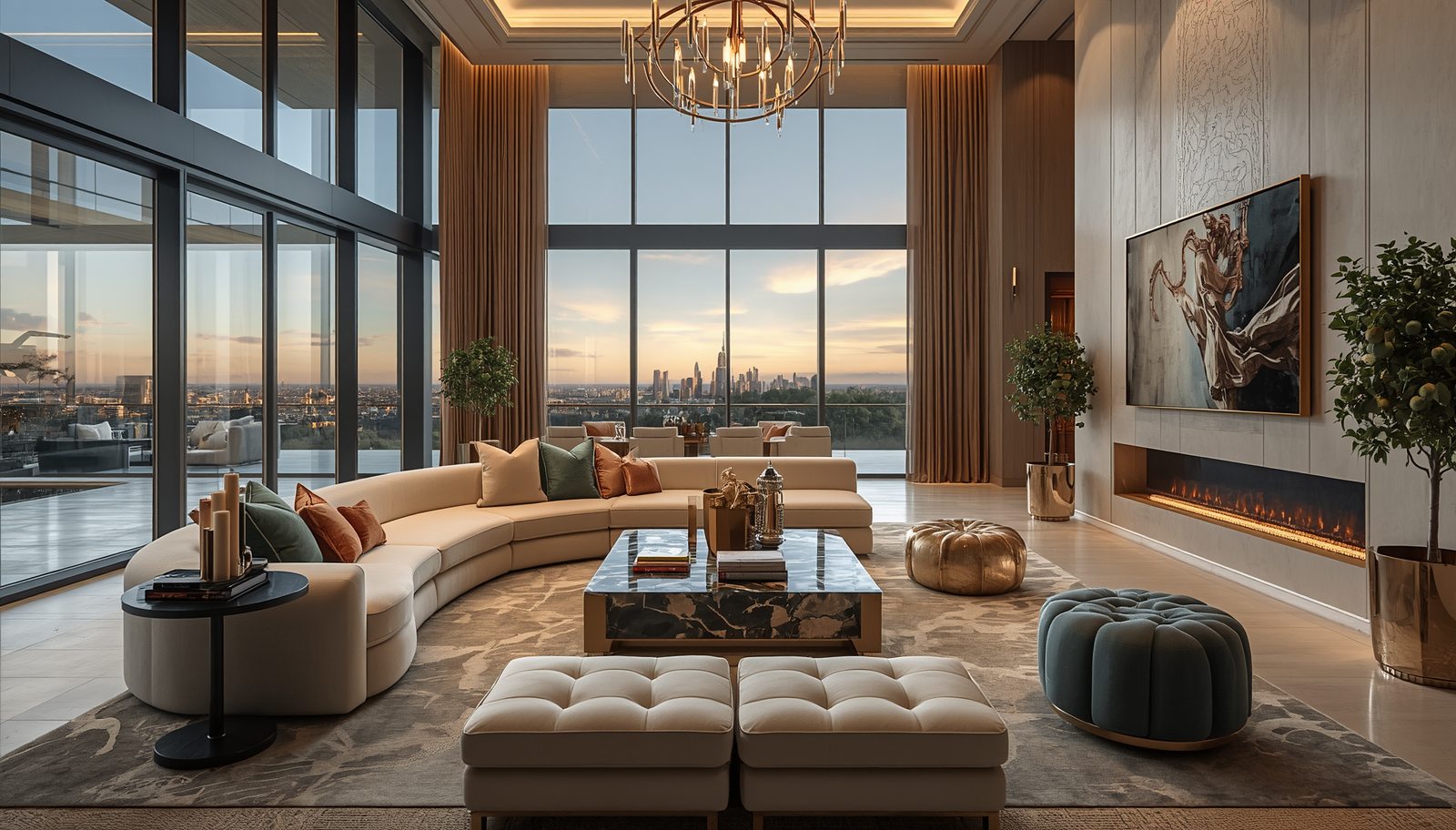 How the Richest 1% in the USA Decorate Their Homes – You Won’t Believe It!