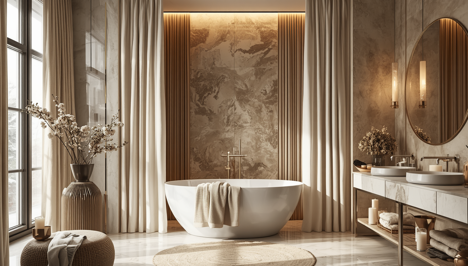Double the Style, Double the Privacy: The Ultimate Double Shower Curtain Upgrade