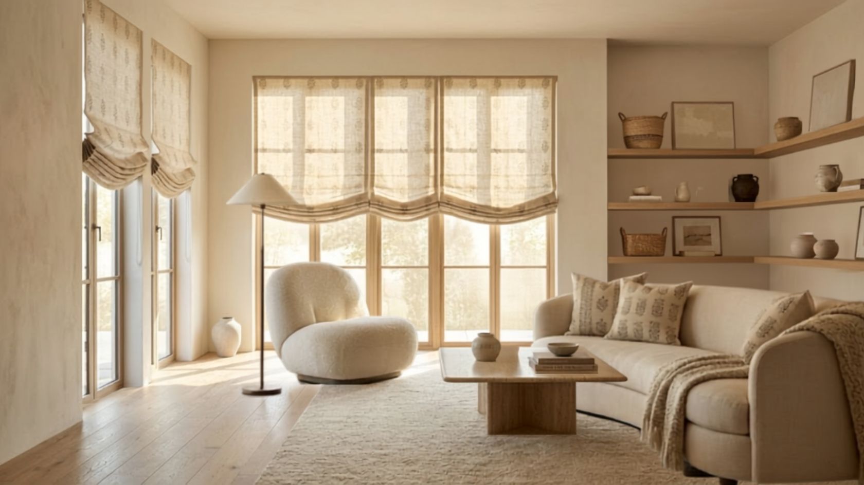 Style Your Home Gracefully With Our Artisan Roman Shades