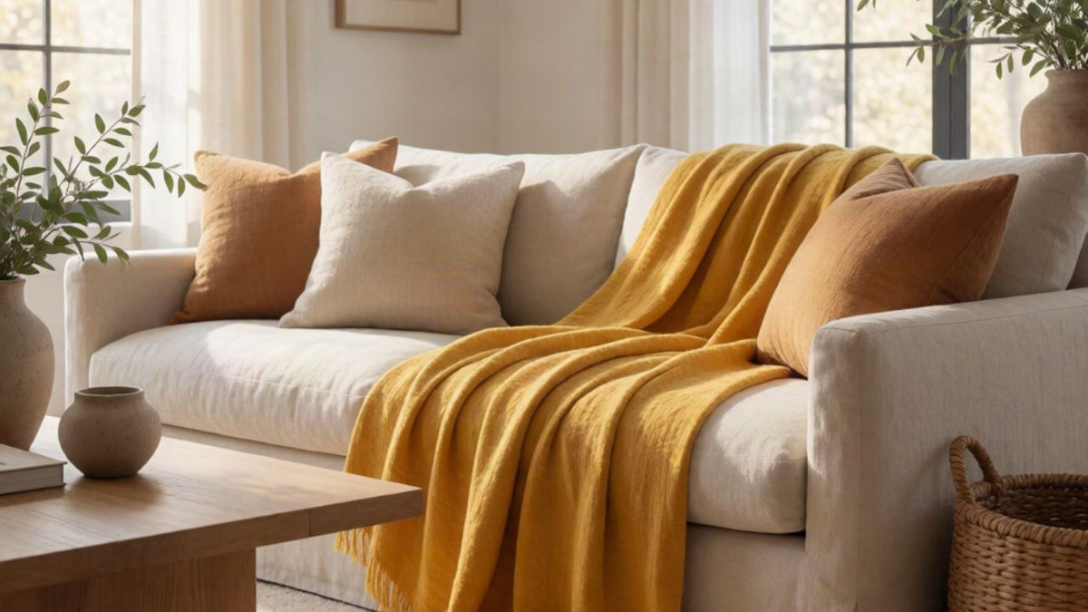 Yellow Throw Blanket: How to Add Warmth and Character to Your Home