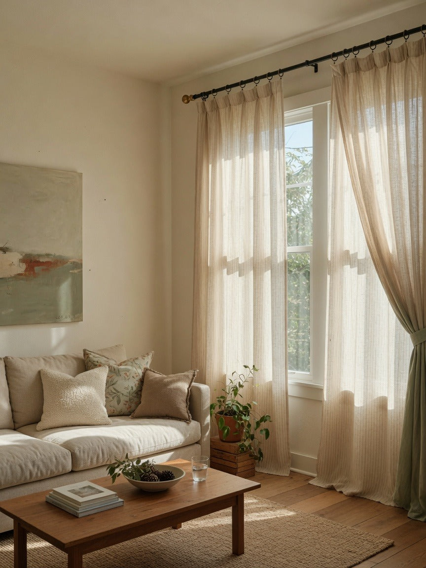 Tips To Top Curtain Decoration For Living Room