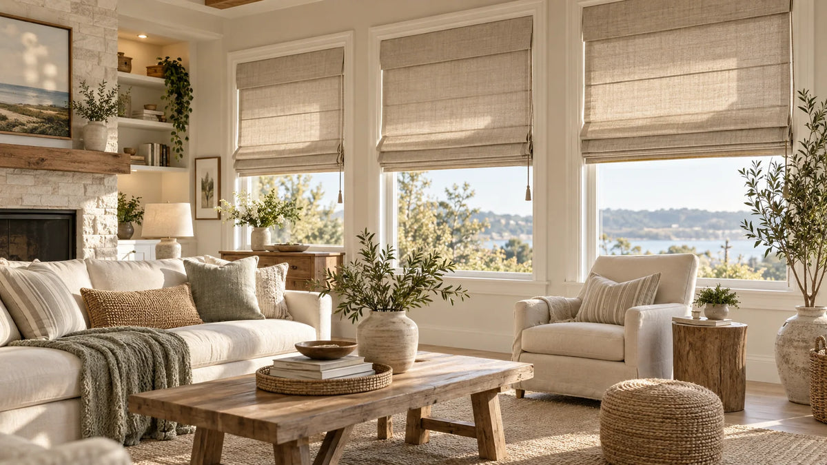 The Window Upgrade That Changes a Room: Are Corded Roman Shades Right for Your Home?