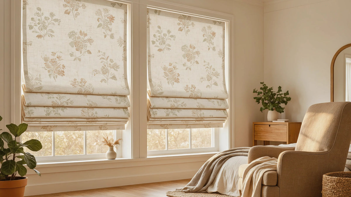 Transform Your Windows Into a Design Statement: The Beauty of Cotton Roman Shades
