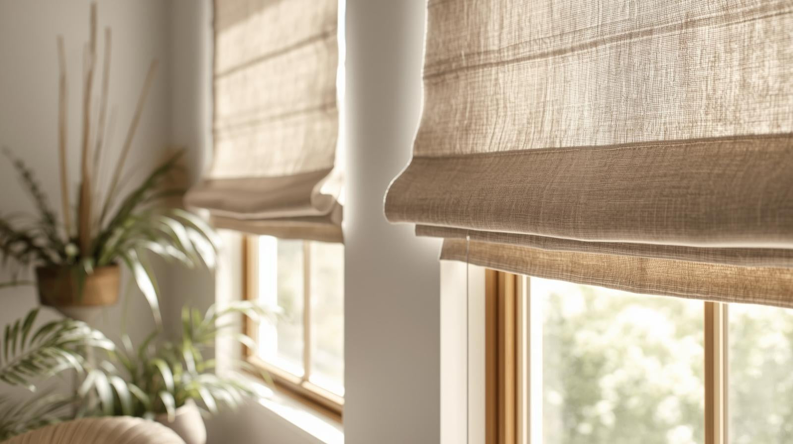 Style Your Home Gracefully With Our Artisan Roman Shades