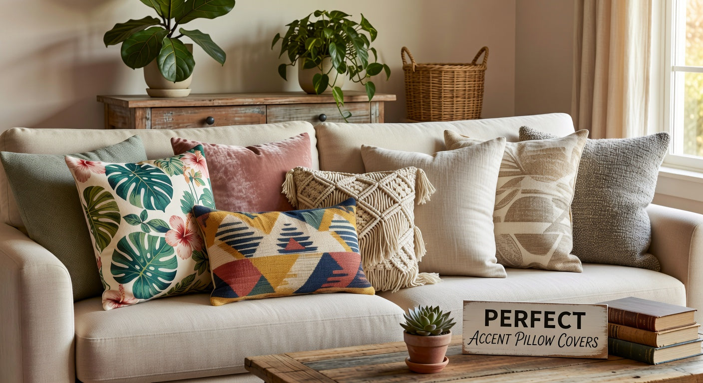 The Ultimate Guide To Choosing The Perfect Accent Pillow Covers For Your Home