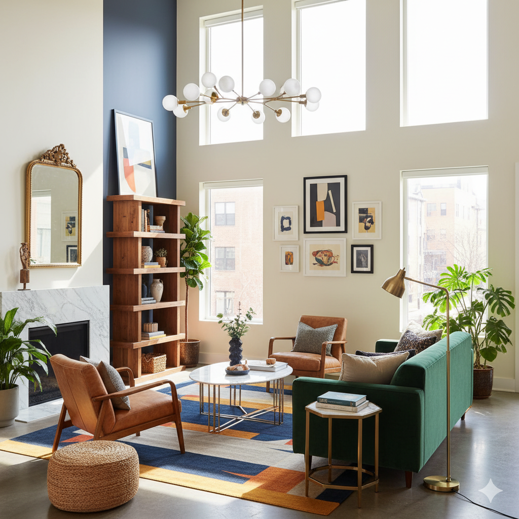 Why Modern Eclectic Interior Design is the Trend You Can’t Afford to Miss in 2025