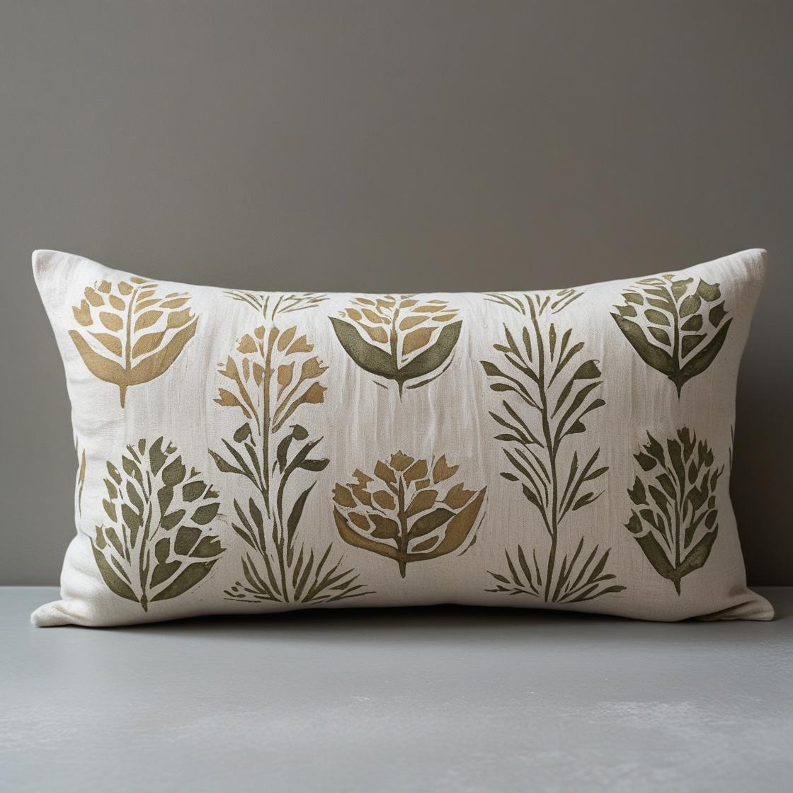 Lumbar pillow cover by fabdivine 
