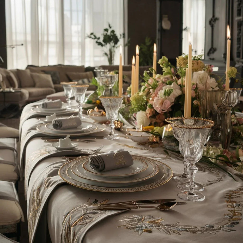 Elevate Your Dining Experience with Luxury Table Linens - Fabdivine