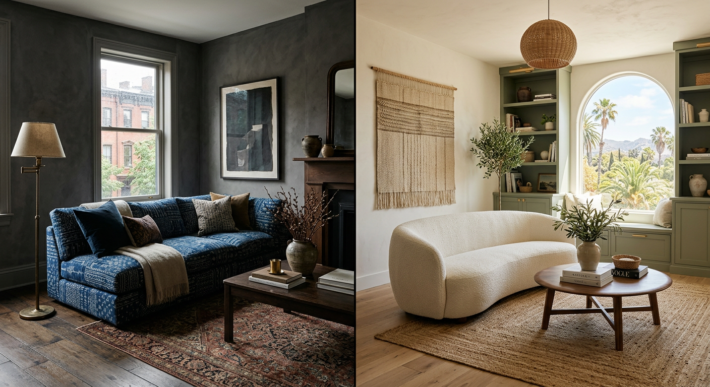 Home Decor Wars: East Coast vs. West Coast Styles Compared!