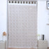 Tara Indian Block Printed Cotton Tab Top Floral Curtain 